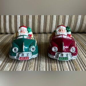 Hallmark Keepsake Ornament 1987 Santa’s Woody & 1987 Special Edition 2005